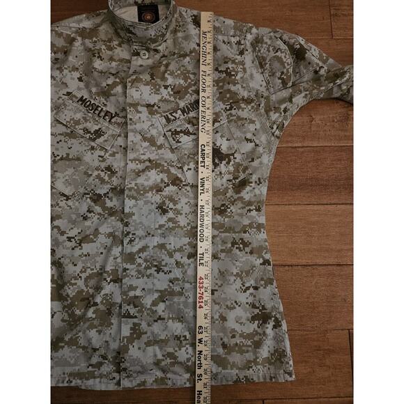 Dessert Marpat Set Med Long Marine Corps Digital Camo Military Shirt & Pants - Picture 7 of 15